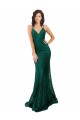 Black Tie Sleek Fishtail Shaped Long Lace Evening Dress