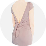 Tie Back Evening Dresses UK